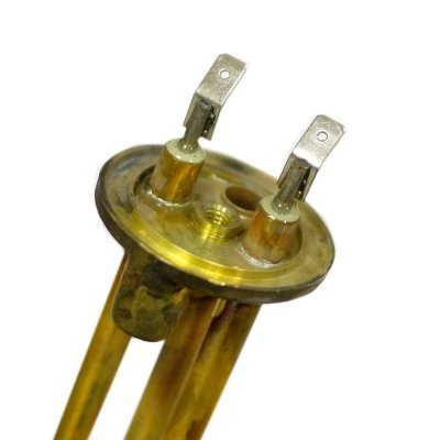 ТЭН RCA  1500 Вт. M6 под анодгоризонтальный  (фланец 48мм)  (3401262)(трубка термостата 9 мм под 2 датчика капилярн. термост.)