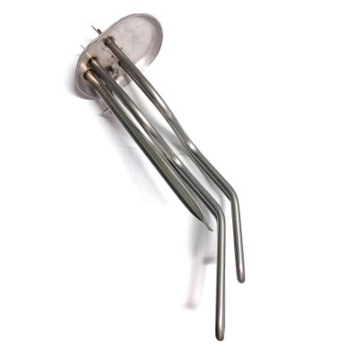 ТЭН 2000 (800+1200) Вт. гор. М5(овальный фланец 80/110мм) (65150823)для гор. водонагр. Ariston ABS Platinum