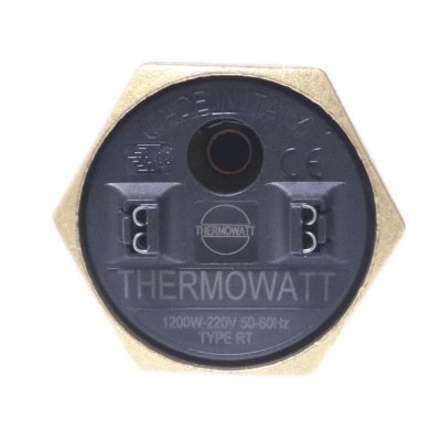 ТЭН RDT TW3 1200 Вт. фланец "гайка"- резьба D42мм. (Универсальный ТЭН для водонагревателей Аристон, Реал и другие)