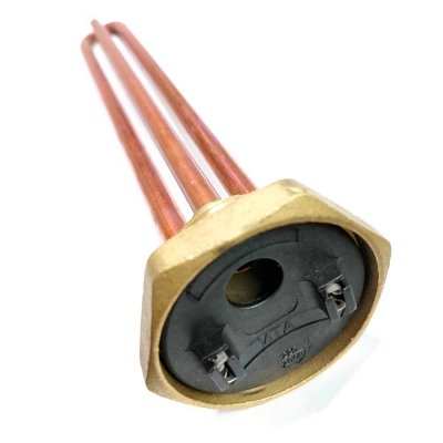 ТЭН  RDT 2,0 кВт M6  ИТА+  фланец "гайка"- резьба D42мм. (Универсальный ТЭН для водонагревателей Аристон, Реал и другие) заливка композитная