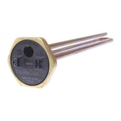 ТЭН RDT TW3 PA C 1200 Вт. M6 под анод фланец "гайка"- резьба D42мм. (Универсальный ТЭН для водонагревателей Аристон, Реал и другие)