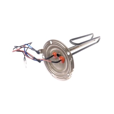 ТЭН 2000 Вт. Фланец D-133mm 5 отверст.С проводом и индикат. Лампой Для эвн HAIER