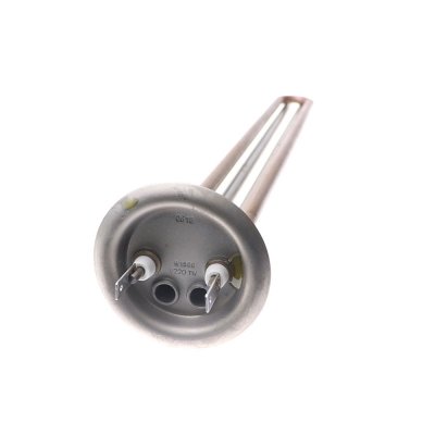 ТЭН RF 1500 Вт бол. M6 под анод(2 трубки термостата L-400мм)     (фланец 64 мм. Универсальный однорежимный  для LEMAX, OASIS       аналог 30035, 721373