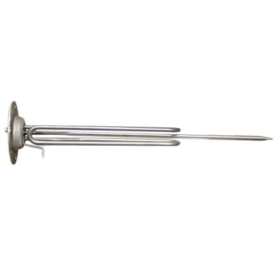 ТЭН PA 2500 Вт.на Фланце   D70/120мм 5 отв.       с анодом М8 (380D26*10M8)       трубка термостата 450 мм