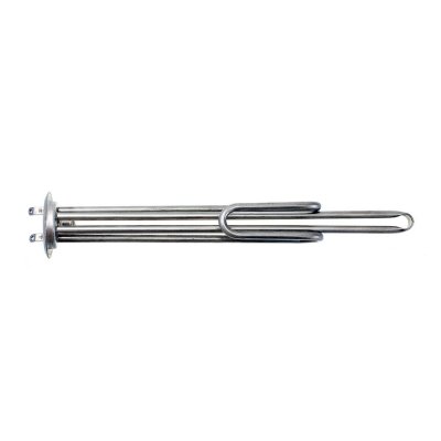 ТЭН RF 1300W, ИТА, нерж, &Oslash;64, М6, клеммы под винт М4,L350мм, 220V