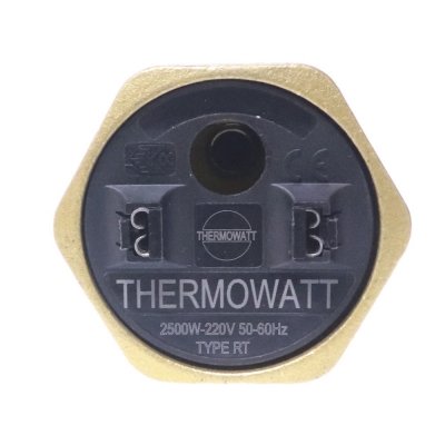 ТЭН RDT TW 2500 Вт. M6фланец "гайка"- резьба D42мм. (Универсальный ТЭН для водонагревателей Аристон, Реал и другие)