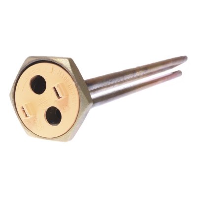 ТЭН RECO RDT 1500 Вт. M6фланец "гайка"- резьба D42мм. (Универсальный ТЭН для водонагревателей Аристон, Реал и другие) ИТАЛИЯ