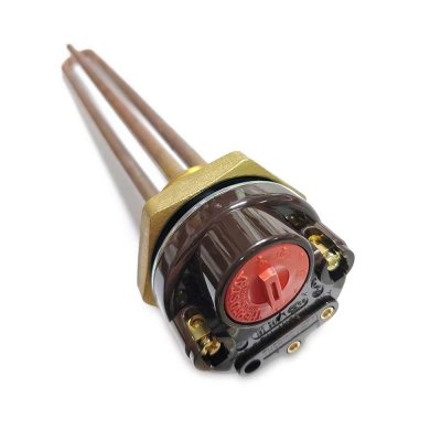 ТЭНовая группа RDT 3,0 кВт 70гр. ИТА+(ТЭН 3,0 кВт + Термостат  15A без термозащиты,Кольцо уплотнительное D42мм ) заливка композитная