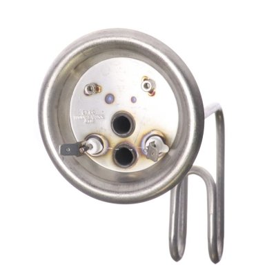 ТЭН "ИТА" 1,5 кВт RZL гор.  M6 под анод  (нерж.) фланец 92 мм. L175мм (две трубки под термостат)