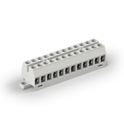 12-полюсный с защитой проводов, Cu 6 мм², 750 V