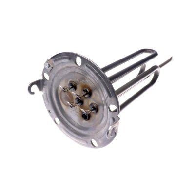 ТЭН 2500 (1000+1500) Вт. M5 Фланец D-125mm 5 отверст. для водонгр. AristonМод.: ABS PRO ECO PW, ABS PRO PLUS PWзамена-65151746,  Ariston VELIS