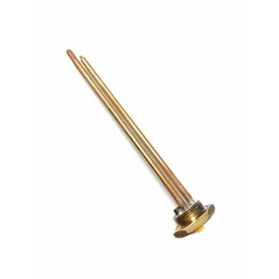 ТЭН RECO RDT 1500 Вт. M6фланец "гайка"- резьба D42мм. (Универсальный ТЭН для водонагревателей Аристон, Реал и другие) ИТАЛИЯ